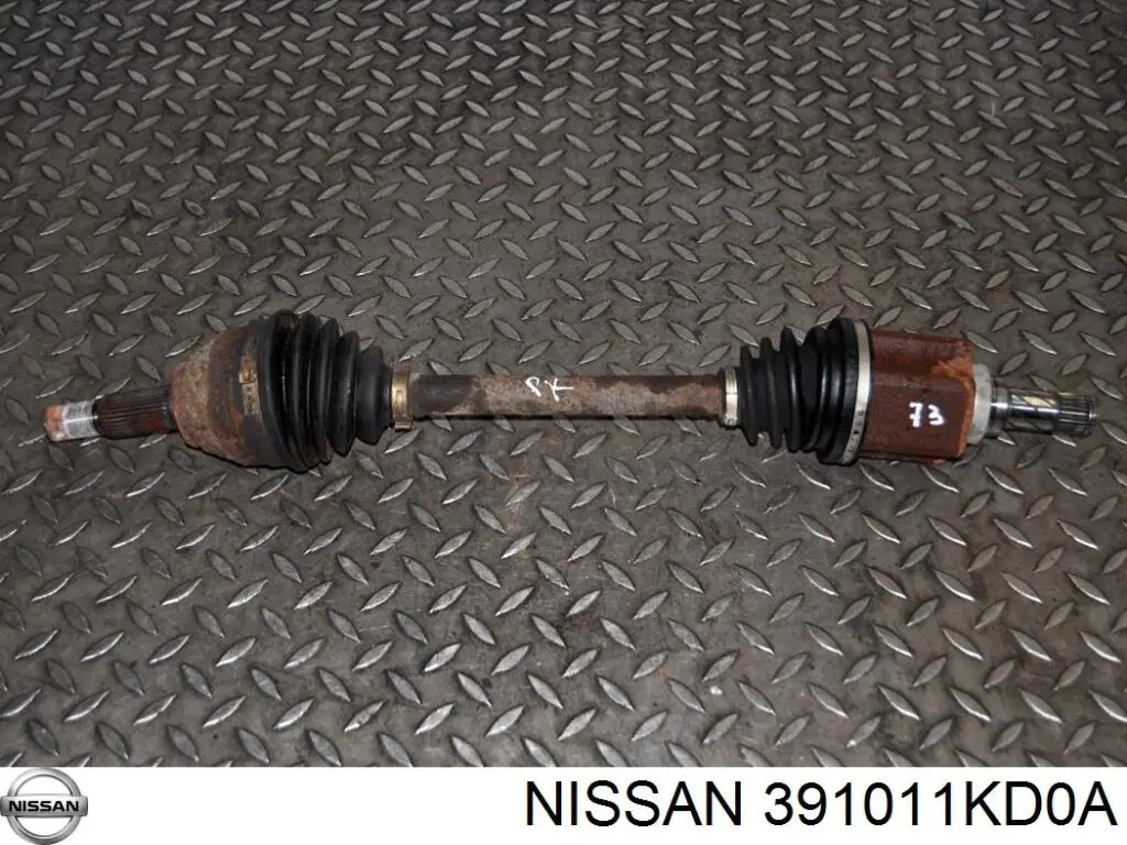 Купить 391011KD0B Nissan/Infiniti Привод в сборе левый