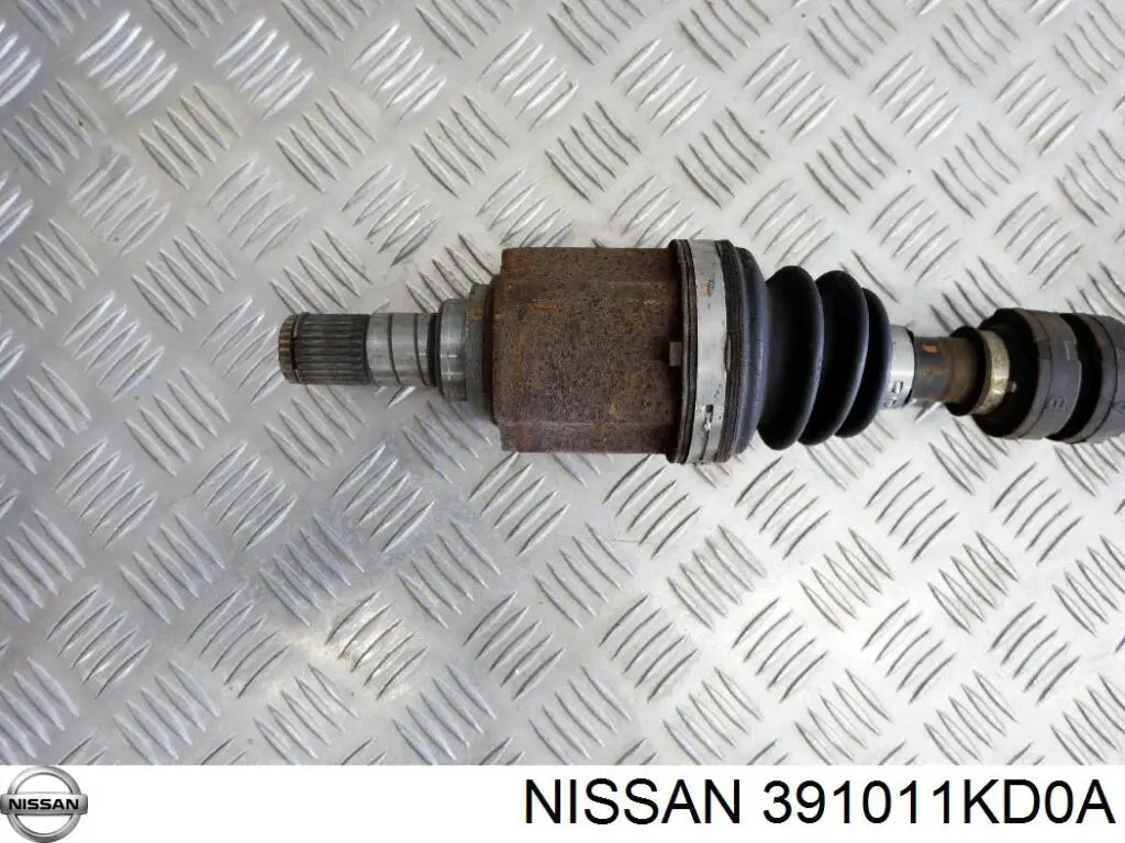 391011KD0A Nissan полуось (привод передняя левая)
