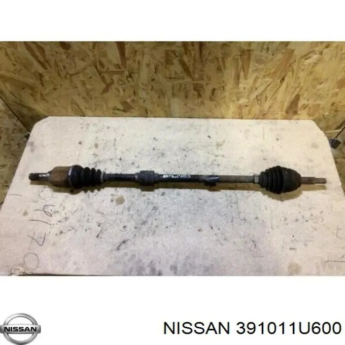 Левая полуось 391011U600 Nissan/Infiniti