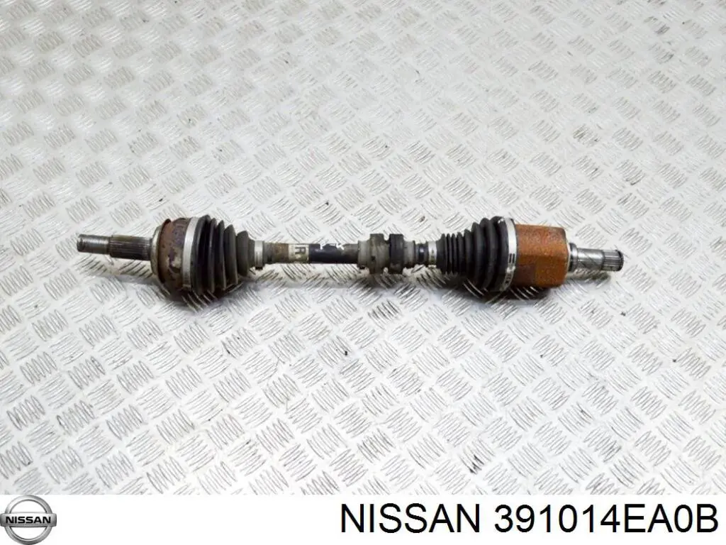 Semieixo (acionador) dianteiro esquerdo para Nissan Qashqai (J11)