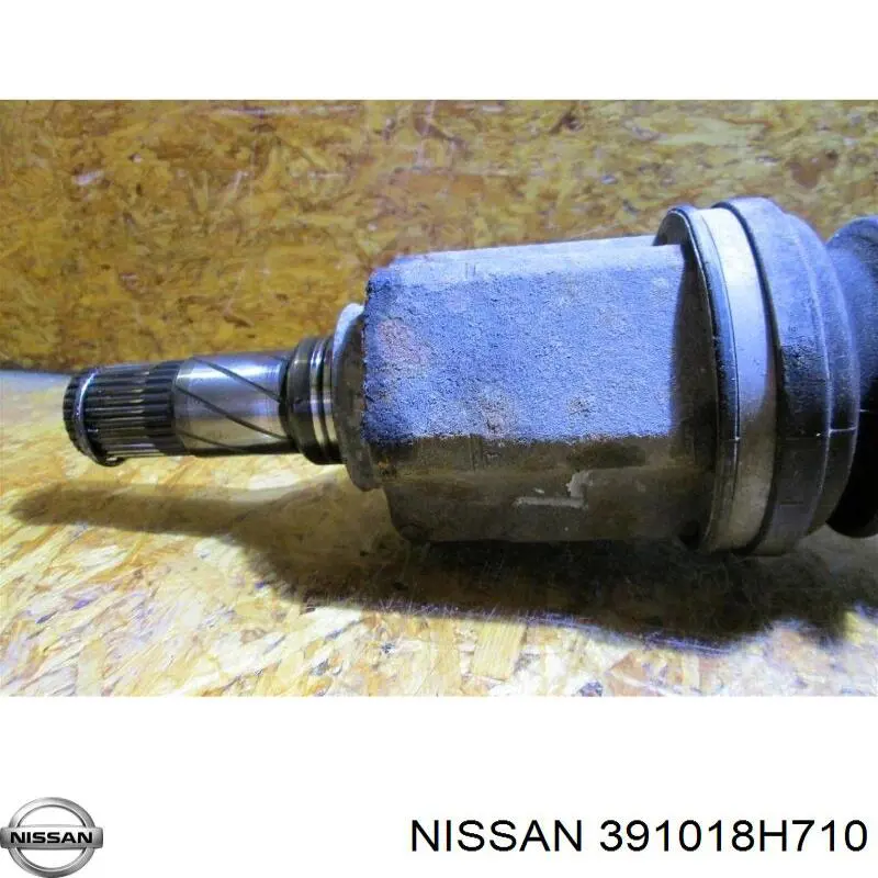 391018H710 Nissan полуось (привод передняя левая)
