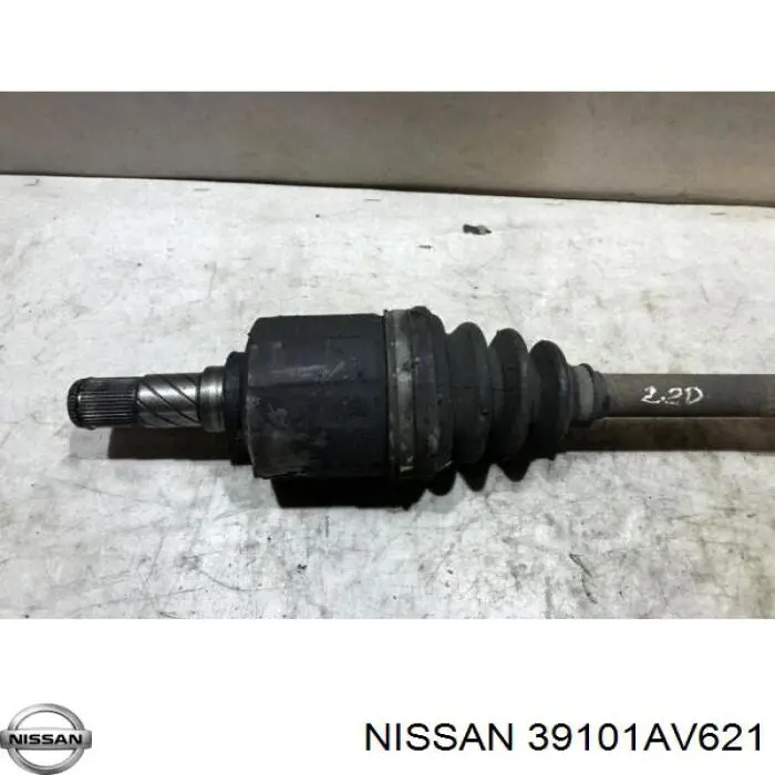 Привод передний левый Nissan/Infiniti 39101AV621 цена, от 170.33 USD