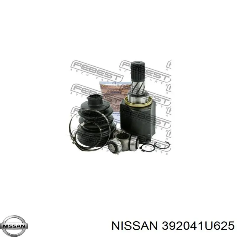 Шарнир угловых скоростей внутренний передний Nissan/Infiniti 392041U625 цена, от 30.64 USD