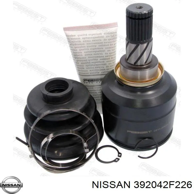 Левая полуось 392042F226 Nissan