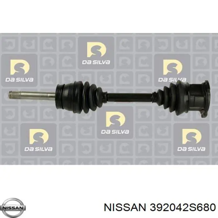 Полуось (привод) передняя Nissan/Infiniti 392042S680 цена, от 68.28 USD