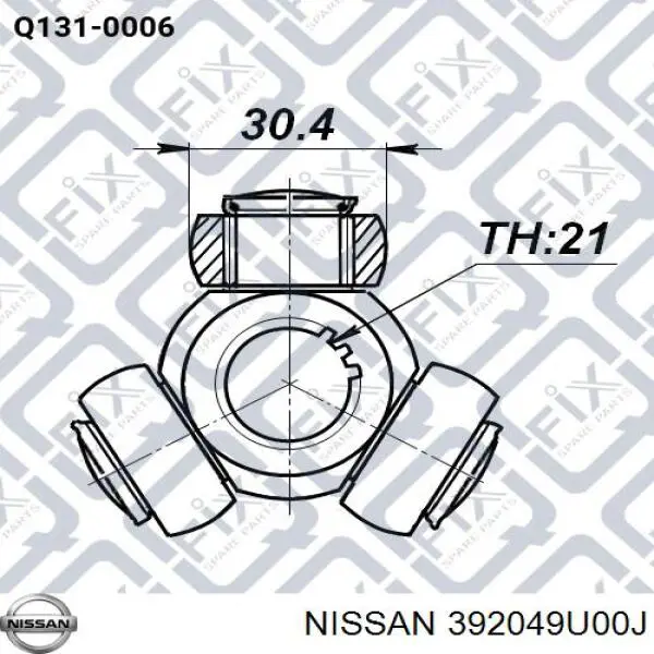 Правая полуось 0212E11RH Febest