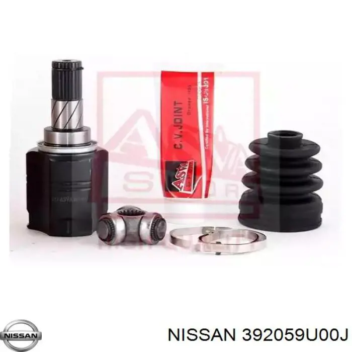 392059U00J Nissan/Infiniti Полуось передняя левая