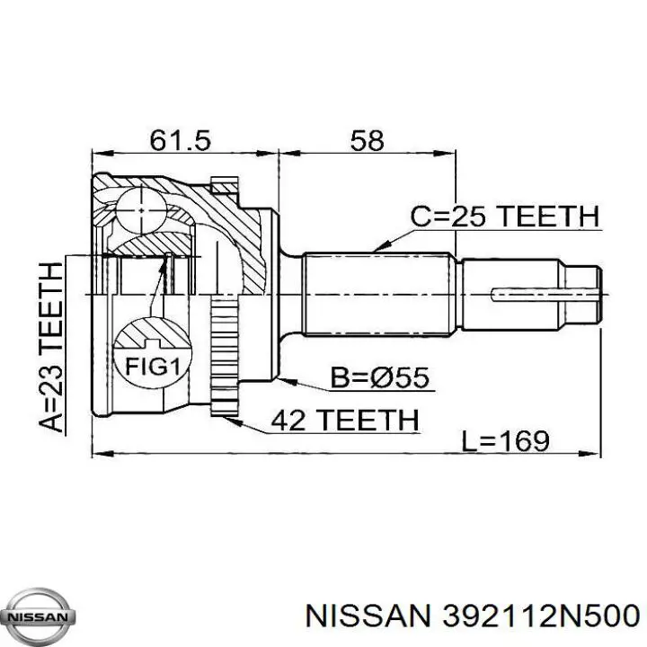  392112N500 Nissan