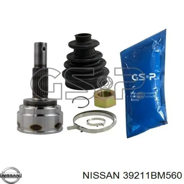 ШРУС наружный передний NISSAN 39211BM560