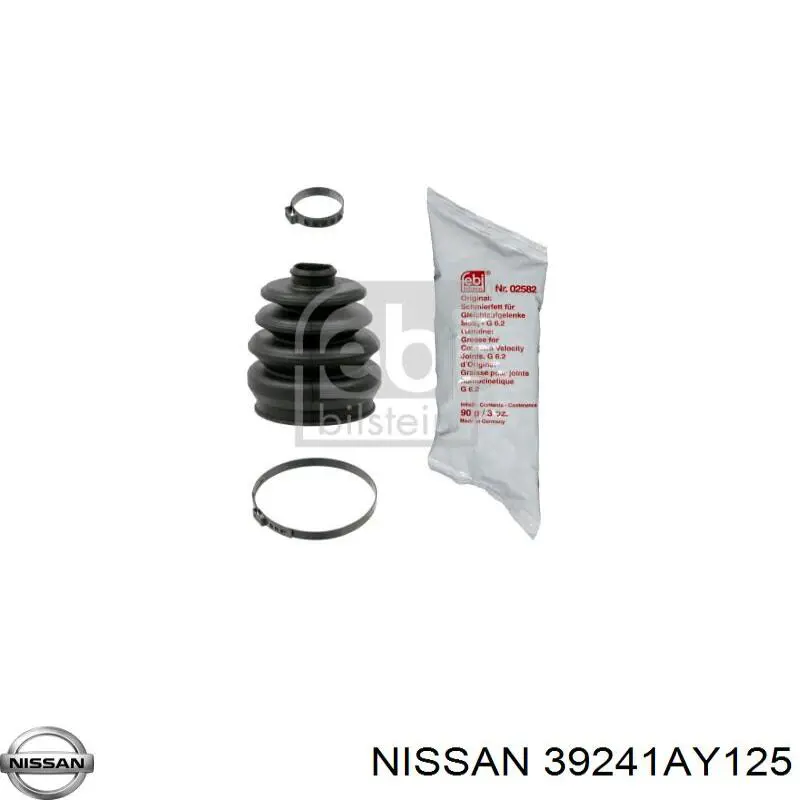 Пыльник ШРУСа передней полуоси наружный Nissan/Infiniti 39241AY125