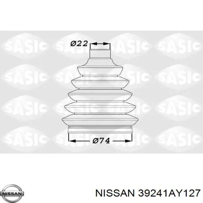 Пыльник ШРУСа наружный 0036413 GKN-Spidan