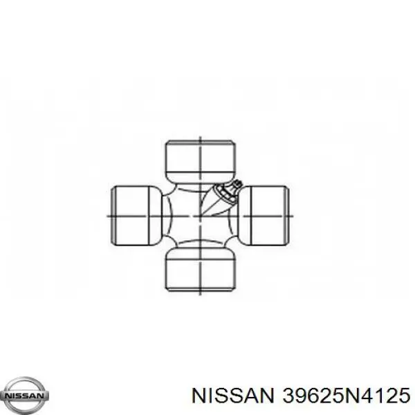 Крестовина заднего кардана 39625N4125 Nissan/Infiniti