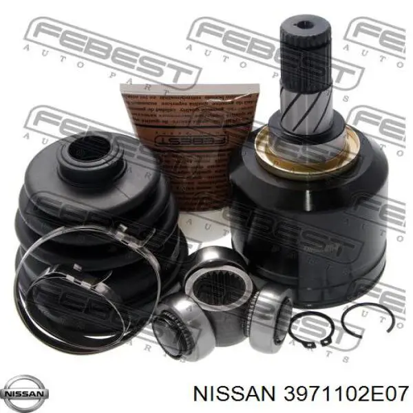 3971102E07 Nissan шрус внутренний передний