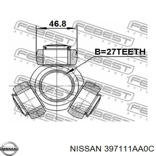 397111AA0C Nissan/Infiniti