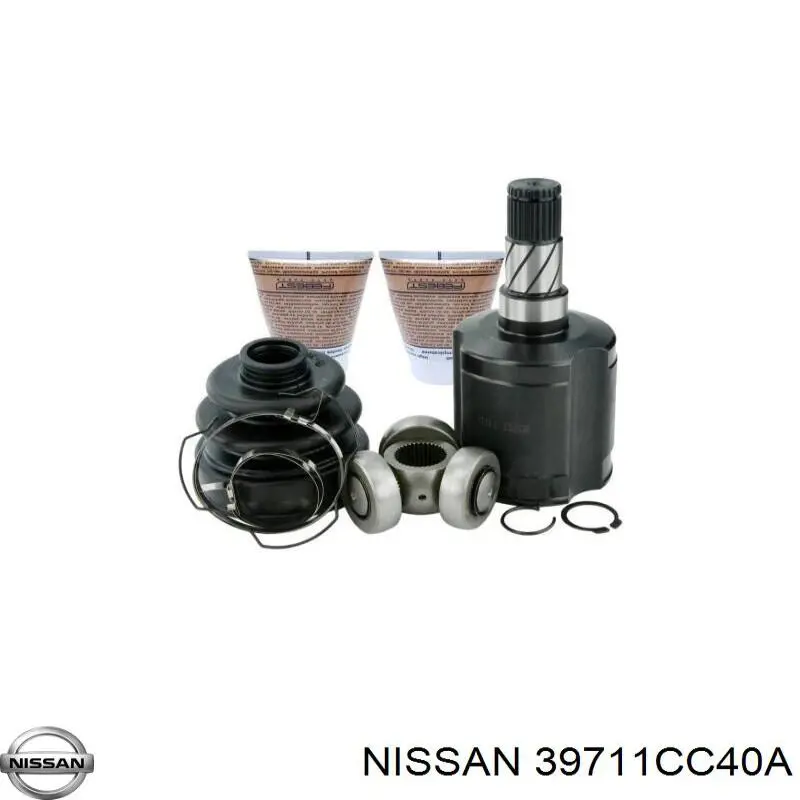 Шарнир угловых скоростей передний левый Nissan/Infiniti 39711CC40A цена, от 70.78 USD