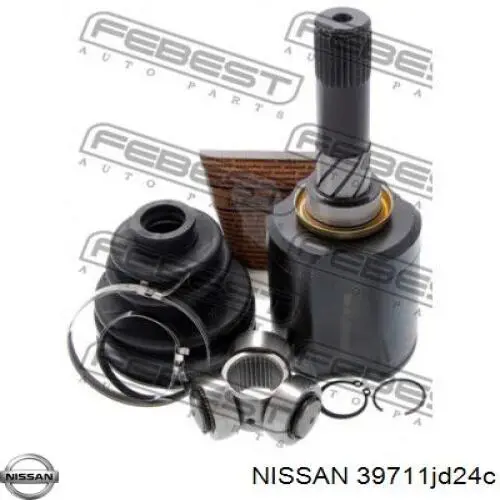 ШРУС внутренний передний левый Nissan 39711JD24C