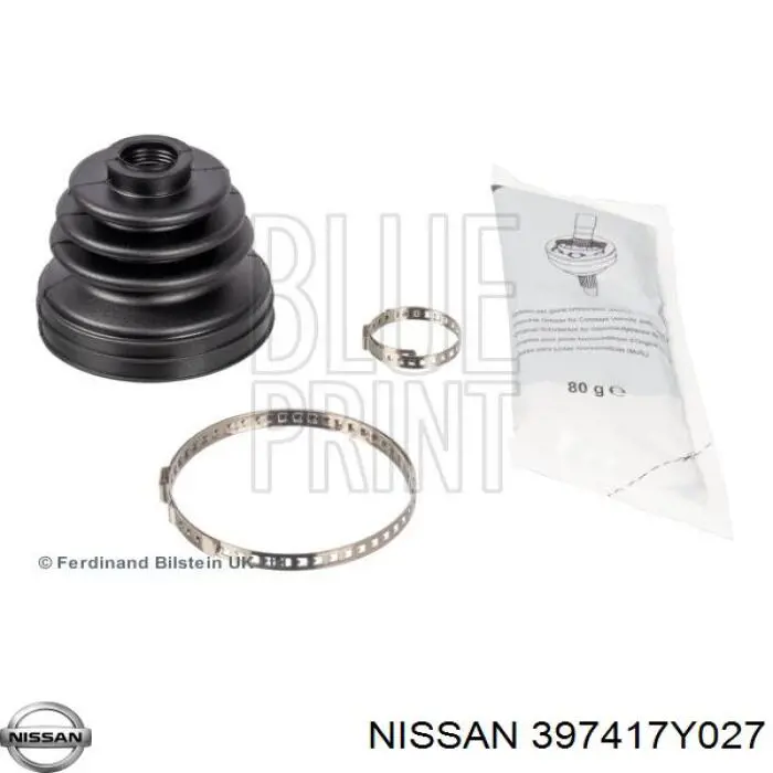 Пыльник шарнира угловых скоростей внутренний передний Nissan/Infiniti 397417Y027 цена, от 28.80 USD