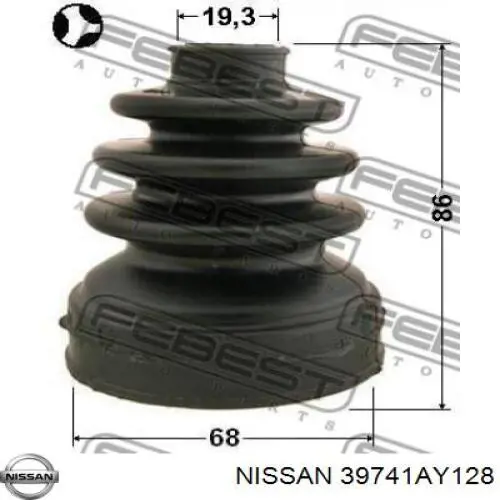 Пыльник ШРУСа внутренний 0025675 GKN-Spidan