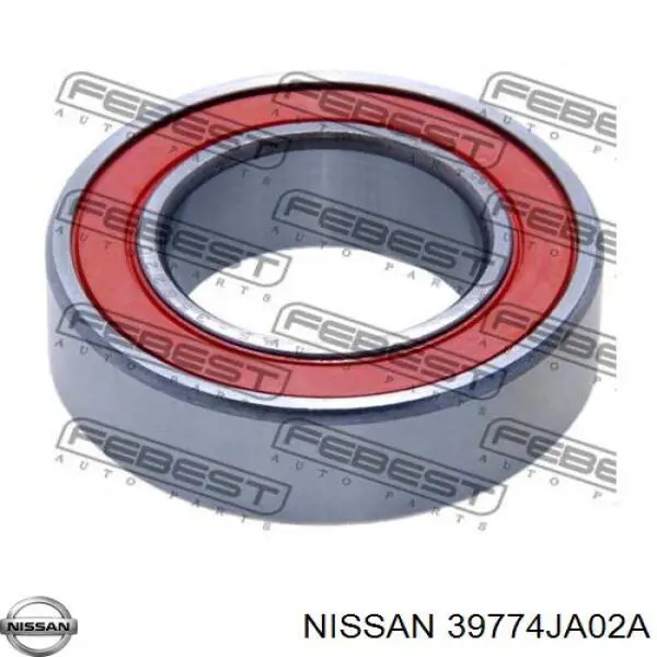 39774JA02A NISSAN Rodamiento exterior del eje delantero original y equivalente