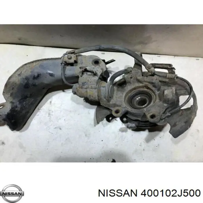 Цапфа (поворотный кулак) передний правый Nissan/Infiniti 400102J500 цена, от 39.50 USD