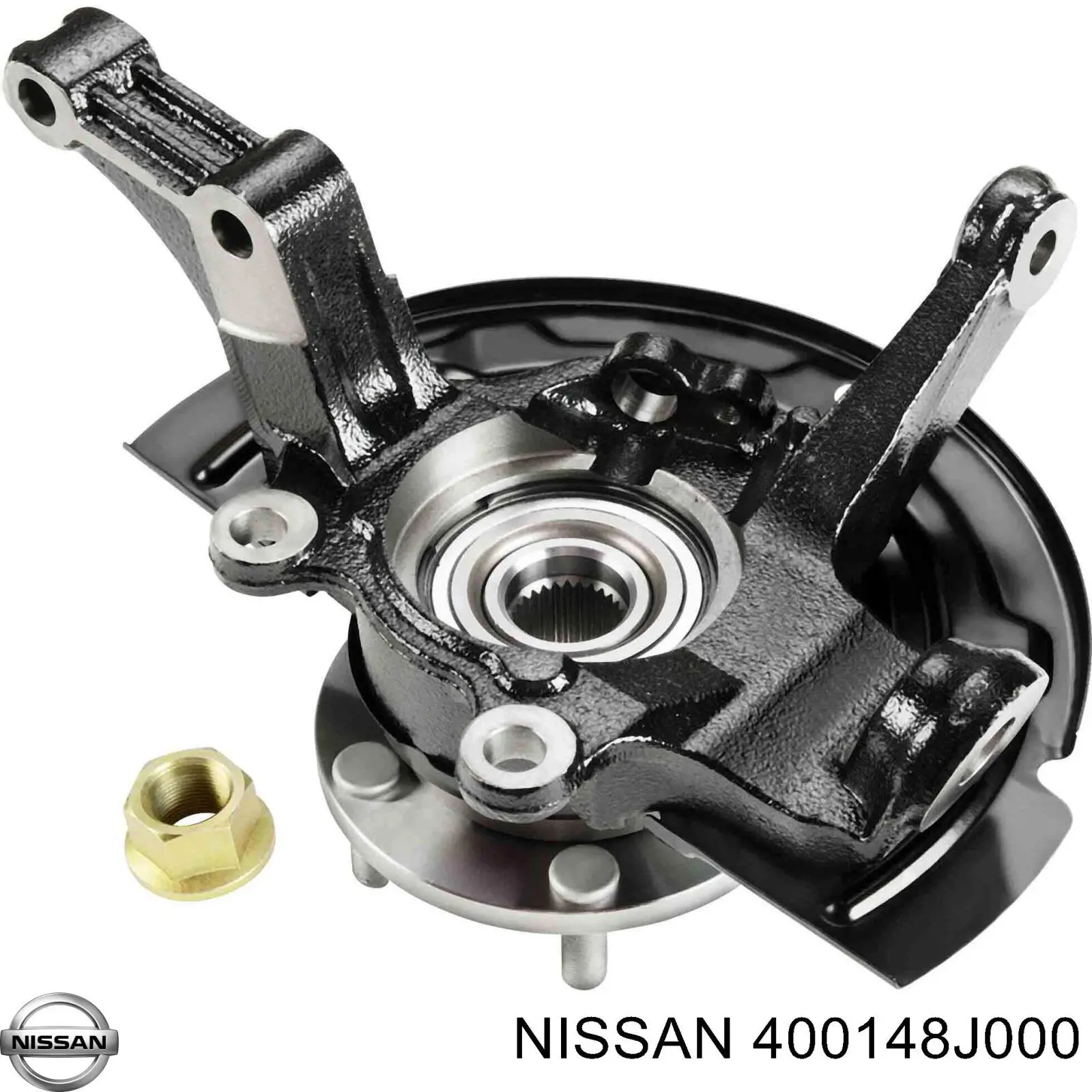 Цапфа передняя правая 400148J000 Nissan/Infiniti