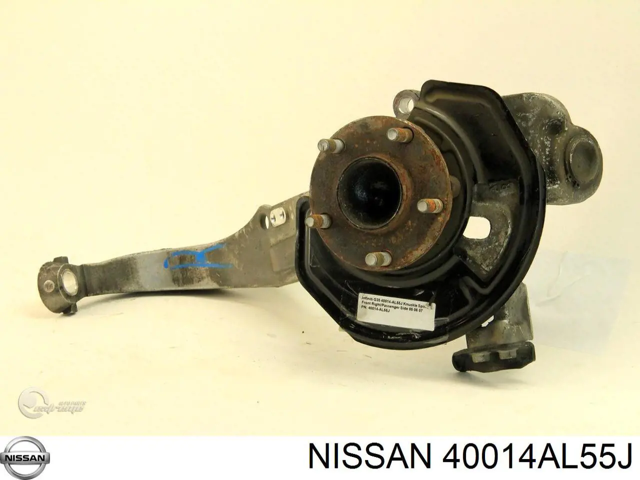 Купить 40014AL55J Nissan/Infiniti Ось передняя и поворотные кулаки