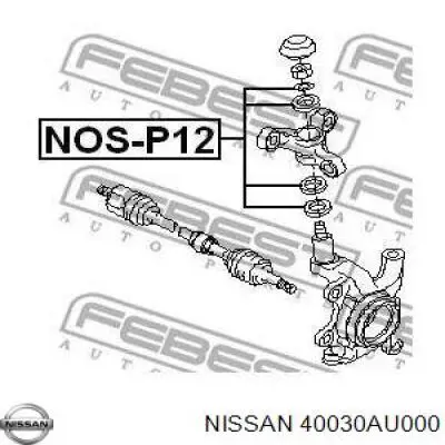 40030AU000 Nissan rolamento do pino de apoio dianteiro