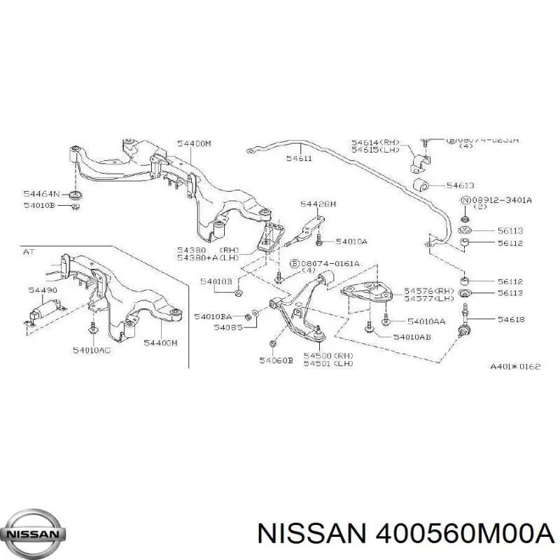 400560M00A Nissan/Infiniti 