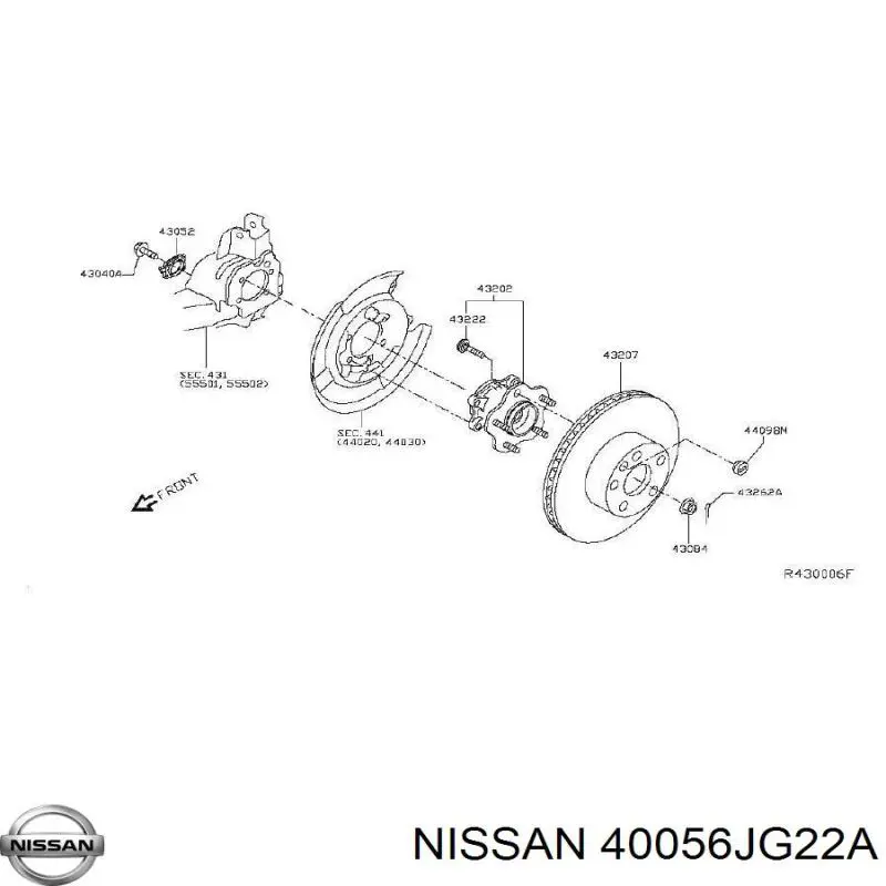 40056JG22A Nissan 