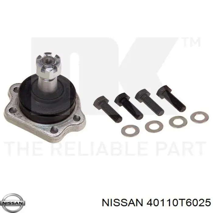 Купить 40110T6025 Nissan/Infiniti Верхняя шаровая опора