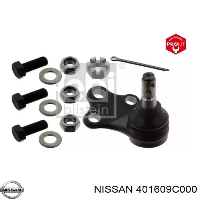 Шаровая опора, нижняя Nissan/Infiniti 401609C000 цена, от 19.22 USD