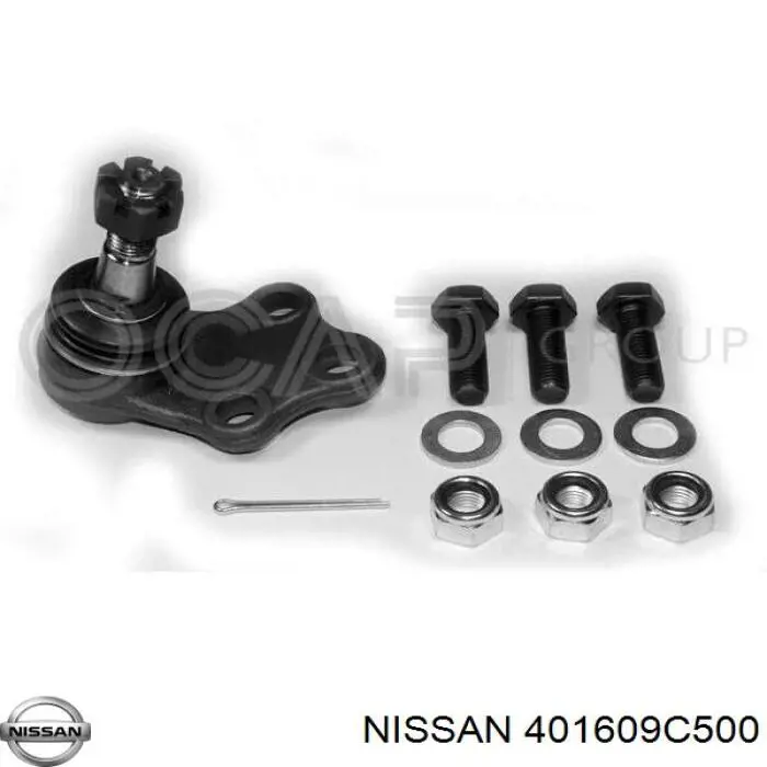 Нижняя правая шаровая опора Nissan/Infiniti 401609C500 цена, от 16.73 USD