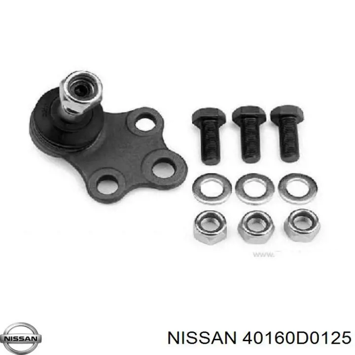 Нижняя правая шаровая опора 40160D0125 Nissan