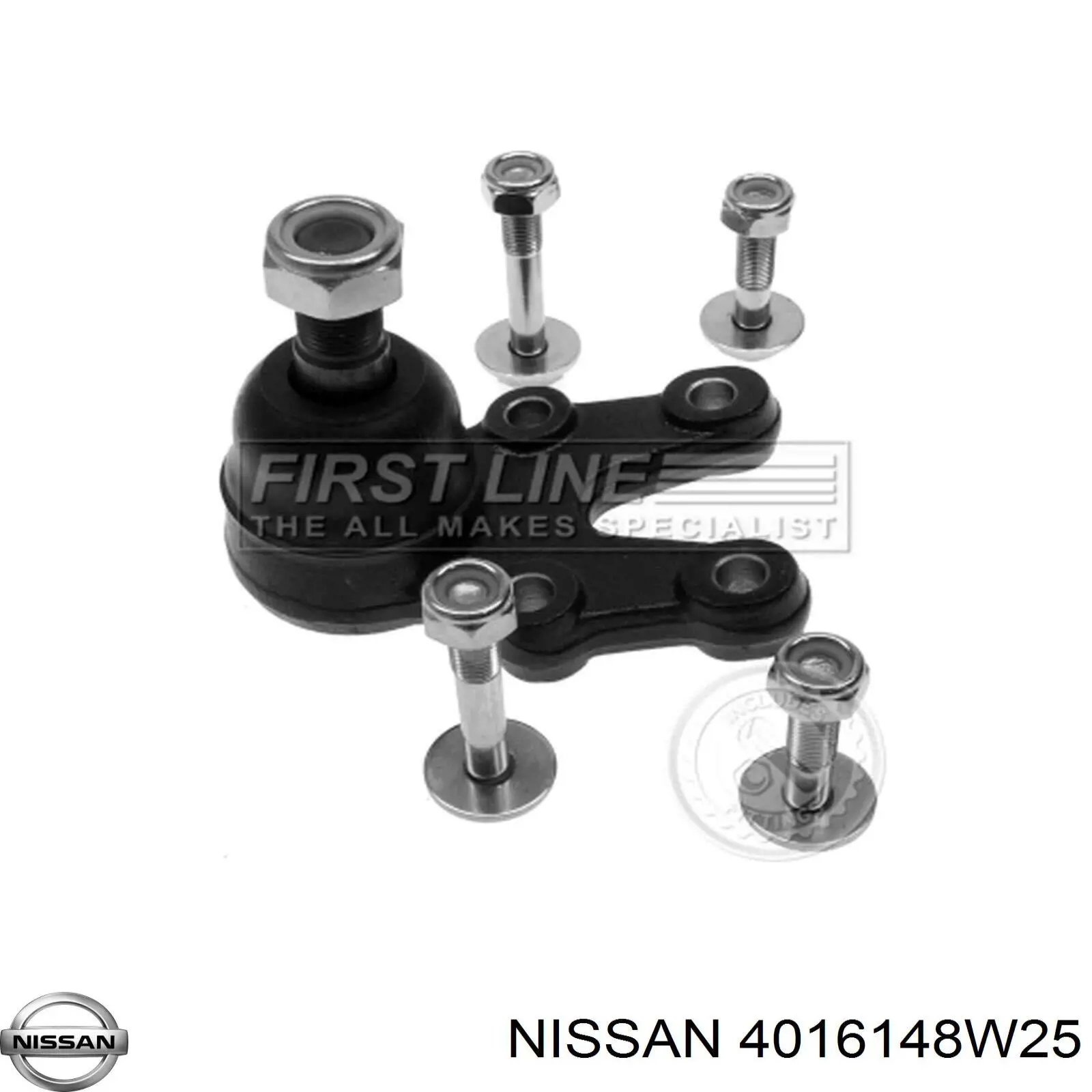 Шаровая опора нижняя левая на Nissan Urvan E23