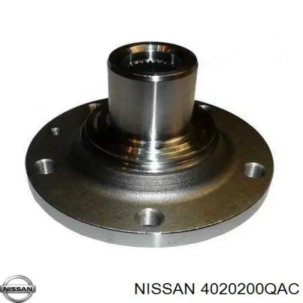 4020200QAC Nissan ступица передняя