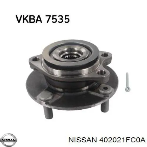 Купить 402021FC0A Nissan/Infiniti Ступица переднего колеса