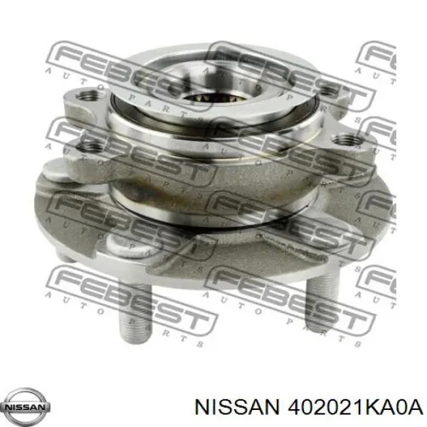 402021KA0A Nissan/Infiniti Ступица колеса передняя