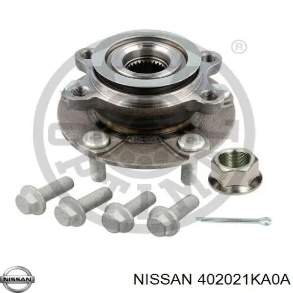Купить 402021KA0A Nissan/Infiniti Ступица переднего колеса
