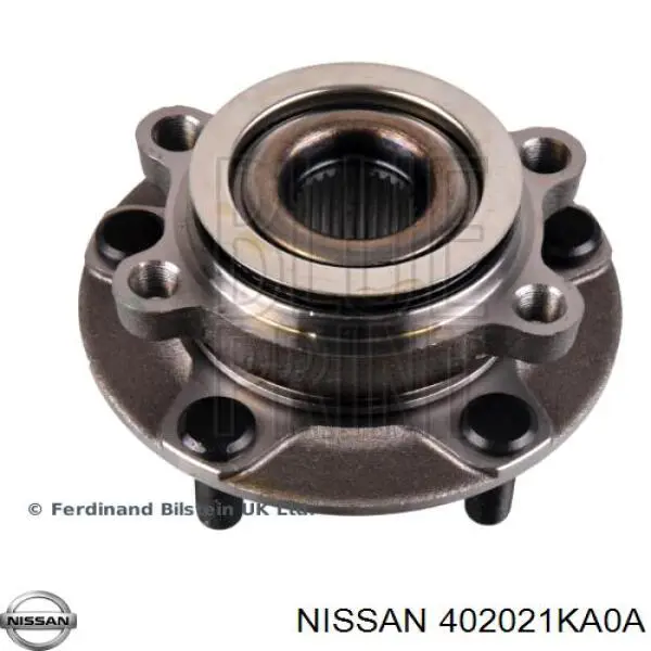 Передняя ступица 402021KA0A Nissan/Infiniti