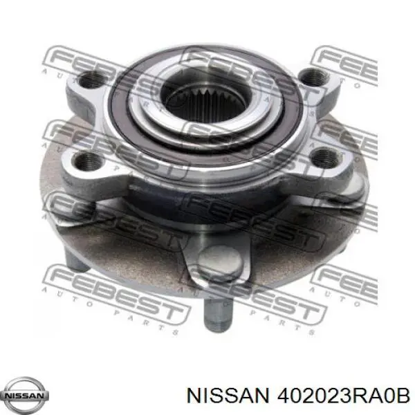 Купить 402023RA0B Nissan/Infiniti Ступица переднего колеса