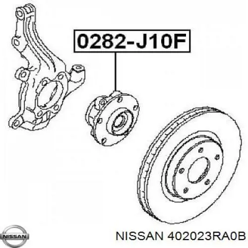 Ступицы передних колес Nissan/Infiniti 402023RA0B цена, от 28.08 USD