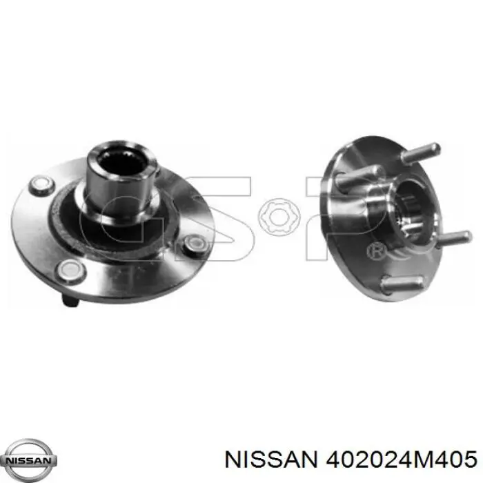 Ступица передняя 402024M405 Nissan