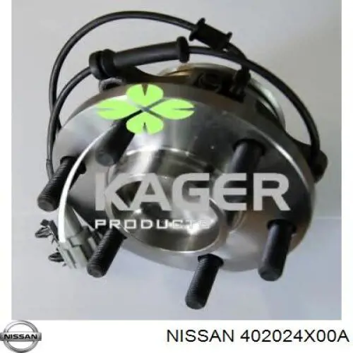 402024X00A Nissan/Infiniti Ступица колеса передняя
