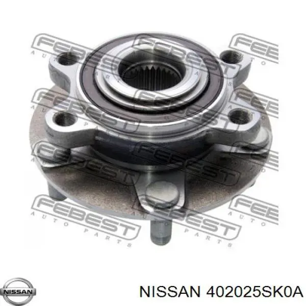 Передняя ступица 402025SK0A Nissan/Infiniti