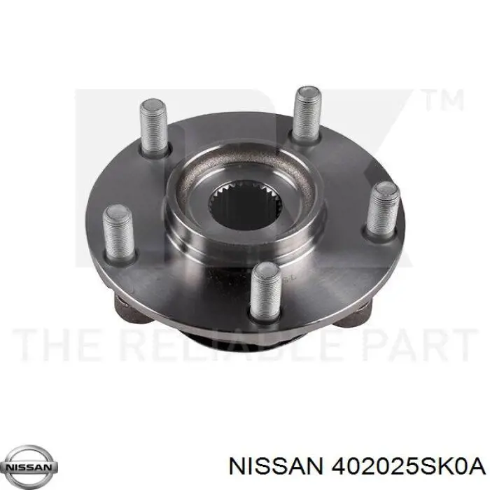 Ступицы передних колес Nissan/Infiniti 402025SK0A цена, от 70.46 USD