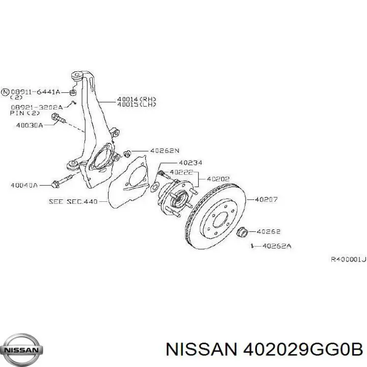  402029FG0A Nissan