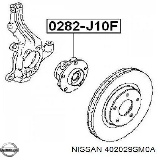  Nissan/Infiniti 402029SM0A цена, от 18.04 USD