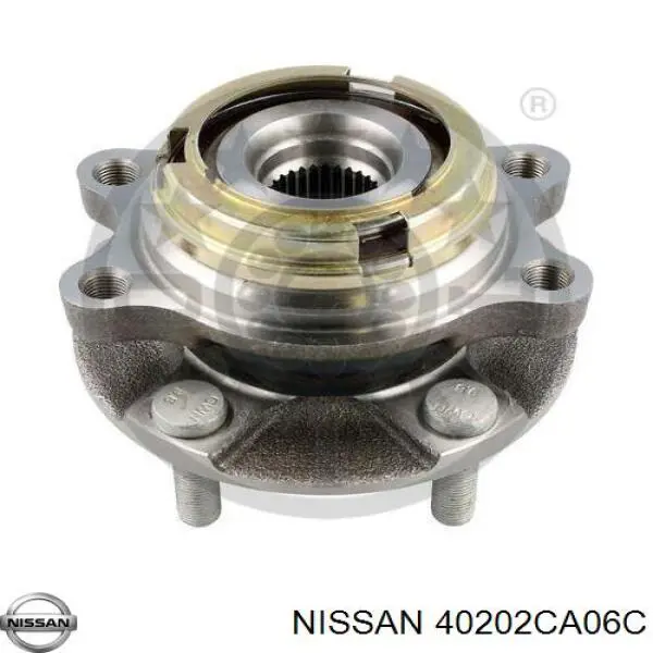 Купить 40202CA06C Nissan/Infiniti Ступица переднего колеса