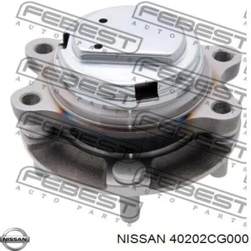 Ступица передняя 40202CG000 Nissan