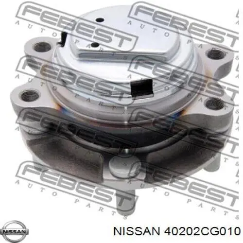 Ступица передняя 40202CG010 Nissan